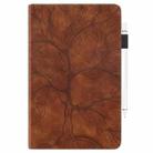 For Lenovo Tab P12 / Xiaoxin Pad Pro 12.7 2025 Life Tree Series Horizontal Flip Leather Tablet Case(Brown) - 2