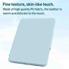 For iPad Pro 11 2022 / 2021 / 2020 X-Shaped Rotation Smart Leather Tablet Case(Grey) - 3