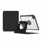 For iPad Pro 11 2022 / 2021 / 2020 Detachable Magnetic Rotation Smart Leather Tablet Case(Black) - 1
