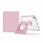 For iPad Pro 11 2022 / 2021 / 2020 Detachable Magnetic Rotation Smart Leather Tablet Case(Pink) - 1