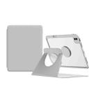 For iPad Pro 11 2022 / 2021 / 2020 Detachable Magnetic Rotation Smart Leather Tablet Case(Light Grey) - 1
