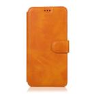 For iPhone XR Calf Texture Magnetic Buckle Horizontal Flip Leather Case with Holder & Card Slots & Wallet & Photo Frame(Khaki) - 2
