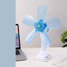 Household Portable Energy-saving Clip Fan(Blue) - 1