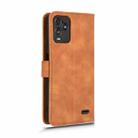 For BLU View 5 Pro Skin Feel Magnetic Flip Leather Phone Case(Brown) - 3