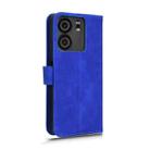 For BLU View 5 Skin Feel Magnetic Flip Leather Phone Case(Blue) - 3