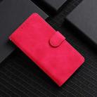 For BLU View 5 Skin Feel Magnetic Flip Leather Phone Case(Rose Red) - 2