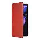For Google Pixel 9a Carbon Fiber Texture Flip Leather Phone Case(Brown) - 2