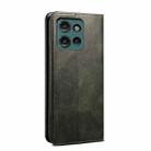For Motorola Moto G75 5G Oil Wax Crazy Horse Texture Leather Phone Case(Green) - 3