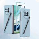 For Huawei Mate X5 Integrated Skin Feel PC Phone Case with Pen / Pen Box(Light Blue) - 1