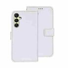 For Samsung Galaxy A25 5G idewei Crazy Horse Texture Leather Phone Case(White) - 1