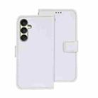 For Samsung Galaxy A35 5G idewei Crazy Horse Texture Leather Phone Case(White) - 1