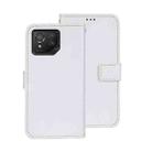 For ASUS ROG Phone 8 idewei Crazy Horse Texture Leather Phone Case(White) - 1