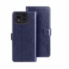 For ASUS Zenfone 11 Ultra idewei Crazy Horse Texture Leather Phone Case(Blue) - 1