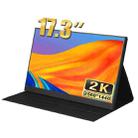 17.3 inch UHD 2560x1440P IPS Screen Portable Monitor(No Charger) - 1