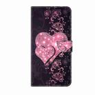 For Motorola Moto G84 Crystal 3D Shockproof Protective Leather Phone Case(Lace Love) - 2