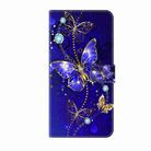 For Motorola Moto G84 Crystal 3D Shockproof Protective Leather Phone Case(Diamond Butterfly) - 2