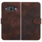 For Sony Xperia Ace III YX0060 Elephant Head Embossed Phone Leather Case with Lanyard(Coffee) - 1