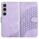 For Sony Xperia 1 VI YX0060 Elephant Head Embossed Phone Leather Case with Lanyard(Light Purple) - 1