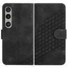 For Sony Xperia 1 VI YX0060 Elephant Head Embossed Phone Leather Case with Lanyard(Black) - 1