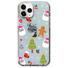 For iPhone 11 Pro Christmas Colored Drawing Pattern High Transparent Soft TPU Phone Case(Christmas Tree) - 1