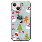 For iPhone 13 Christmas Colored Drawing Pattern High Transparent Soft TPU Phone Case(Christmas Tree) - 1