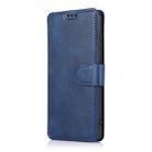 For Huawei P40 Calf Texture Magnetic Buckle Horizontal Flip Leather Case with Holder & Card Slots & Wallet & Photo Frame(Blue) - 2