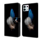 For Xiaomi Redmi Note 13 Pro 5G Crystal 3D Shockproof Protective Leather Phone Case(Two Branches) - 1