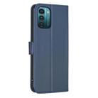 For Nokia G11 / G21 Four-leaf Embossed Leather Phone Case(Blue) - 3