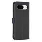 For Google Pixel 8 Four-leaf Embossed Leather Phone Case(Black) - 3