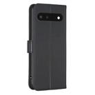 For Google Pixel 7 Four-leaf Embossed Leather Phone Case(Black) - 3
