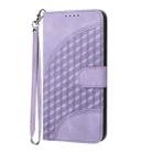For OPPO Find X8 Pro Elephant Head Embossed Phone Leather Case with Lanyard(Light Purple) - 2