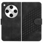 For OPPO Find X8 Pro Elephant Head Embossed Phone Leather Case with Lanyard(Black) - 1