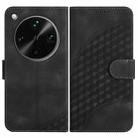 For OPPO Find X8 Ultra Elephant Head Embossed Phone Leather Case with Lanyard(Black) - 1