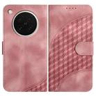 For OPPO Find X8s Elephant Head Embossed Phone Leather Case with Lanyard(Pink) - 1