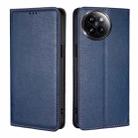 For Xiaomi Civi 4 Pro Gloss Oil Solid Color Magnetic Leather Phone Case(Blue) - 1