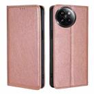 For Xiaomi Civi 4 Pro Gloss Oil Solid Color Magnetic Leather Phone Case(Rose Gold) - 1