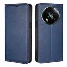 For Itel RS4 4G Gloss Oil Solid Color Magnetic Leather Phone Case(Blue) - 1