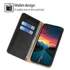 For Itel A50 4G Gloss Oil Solid Color Magnetic Leather Phone Case(Black) - 3