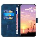 For Realme GT5 Pro Elephant Head Embossed Phone Leather Case with Lanyard(Royal Blue) - 3