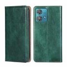 For Motorola Edge 40 Neo 5G Gloss Oil Solid Color Magnetic Leather Phone Case(Green) - 1