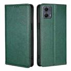 For Motorola Edge 5G 2024 Gloss Oil Solid Color Magnetic Leather Phone Case(Green) - 1