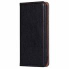 For Motorola Moto G85 5G Gloss Oil Solid Color Magnetic Leather Phone Case(Black) - 2