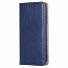 For Motorola Moto G85 5G Gloss Oil Solid Color Magnetic Leather Phone Case(Blue) - 2