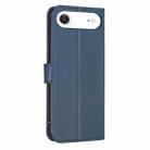 For iPhone 17 Air Four-leaf Embossed Leather Phone Case(Blue) - 3