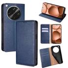 For OPPO Find X8 Ultra 5G Gloss Oil Solid Color Magnetic Leather Phone Case(Blue) - 1