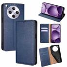For OPPO Find X8s+ 5G Gloss Oil Solid Color Magnetic Leather Phone Case(Blue) - 1