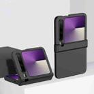 For Huawei Pura X Three-stage Hinge Skin Feel PC Phone Case(Black) - 1
