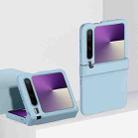 For Huawei Pura X Three-stage Hinge Skin Feel PC Phone Case(Sky Blue) - 1