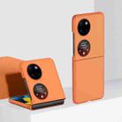 For Huawei P60 Pocket  Skin Feel PC Phone Case(Orange) - 1