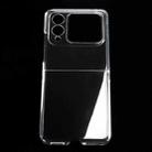 For Huawei nova Flip PC Transparent Shockproof  Phone Case - 1